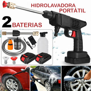 Hidrolavadora Inalámbrica - Ideal para Lavar Carros y Motos