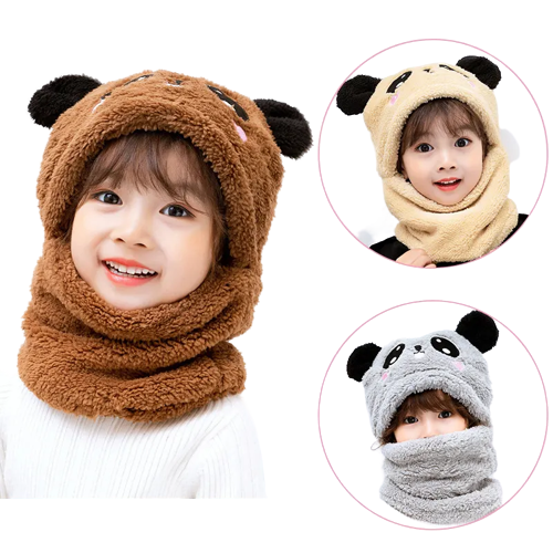 Gorro bufanda unisex para niños